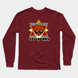 Sci-Berry the Strawberry Alien Long Sleeve T-Shirt